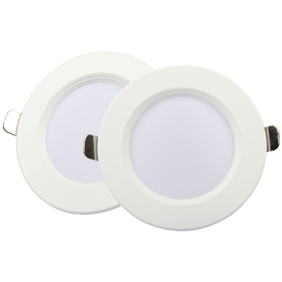 Trimlessの円形アルミニウム プラスチック火の評価される導かれたDownlight OEM 4000K
